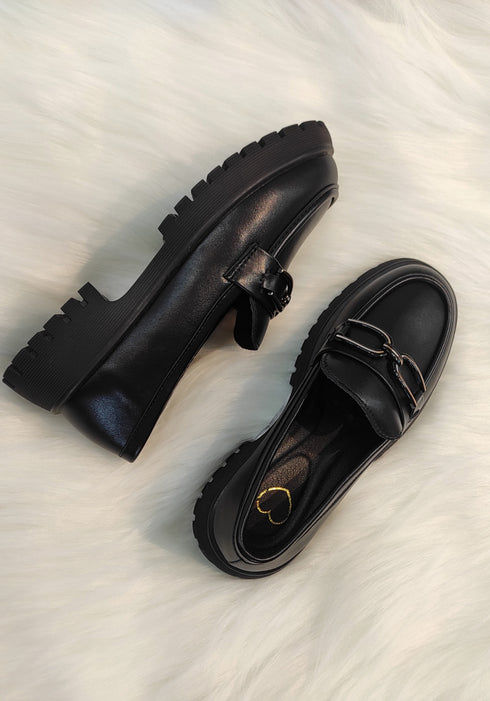 Round Toe Chunky Loafer